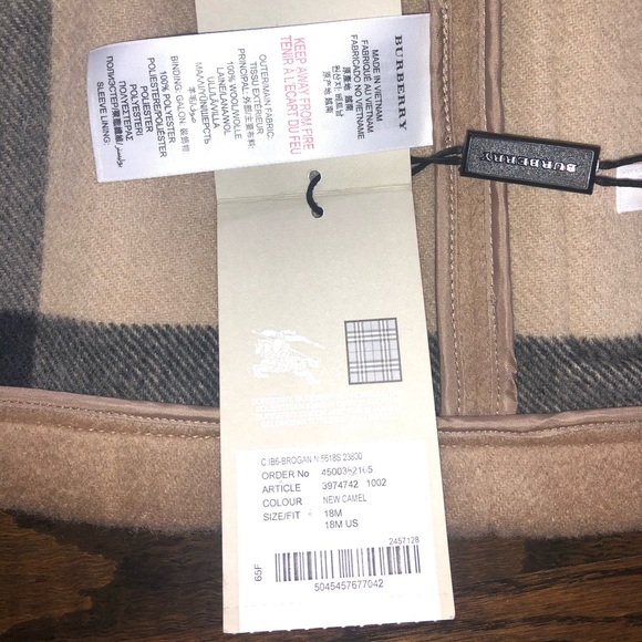 Burberry Baby Boy's &Little Boy's Wool Duffle Coat - Picture 4 of 16